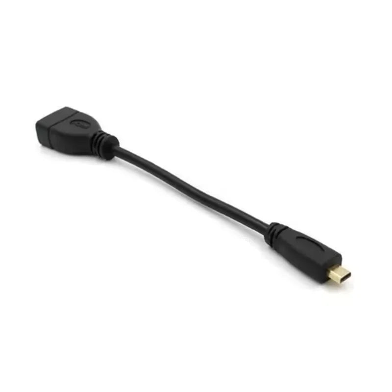 Micro HDMI-Compatible Cable Micro To HDMI Female Data Transmission Line Cable for Raspberry Pi 5/Pi 4 Hero 7 6 A6000 Camera HDTV Oasis Select