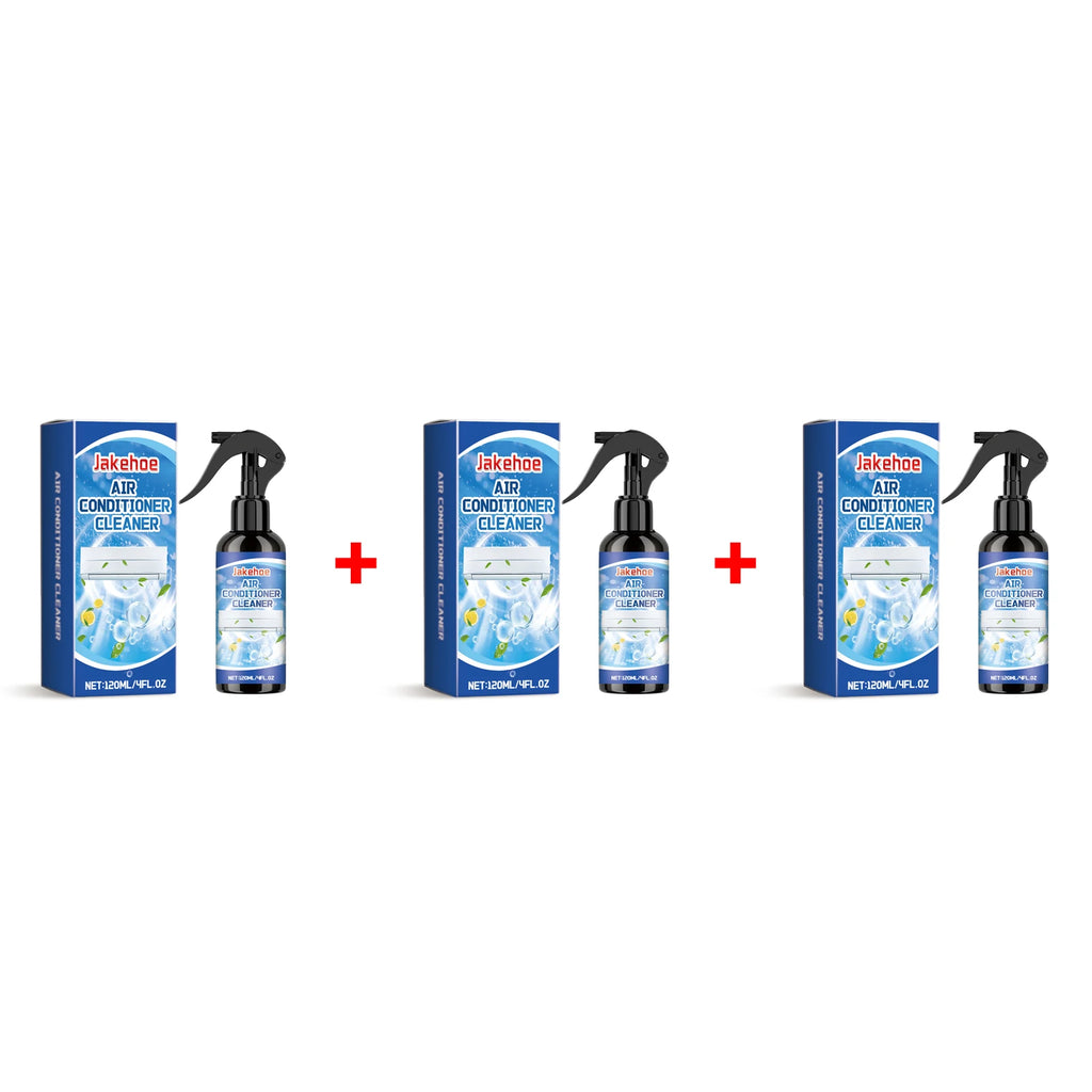 Air Conditioning Cleaner Spray Powerful Cleaning Internal Dust Bacteria Remove Dirt Eliminating Odor Foam Spray Deodorizer 120ml Oasis Select 3 X120ml boxed