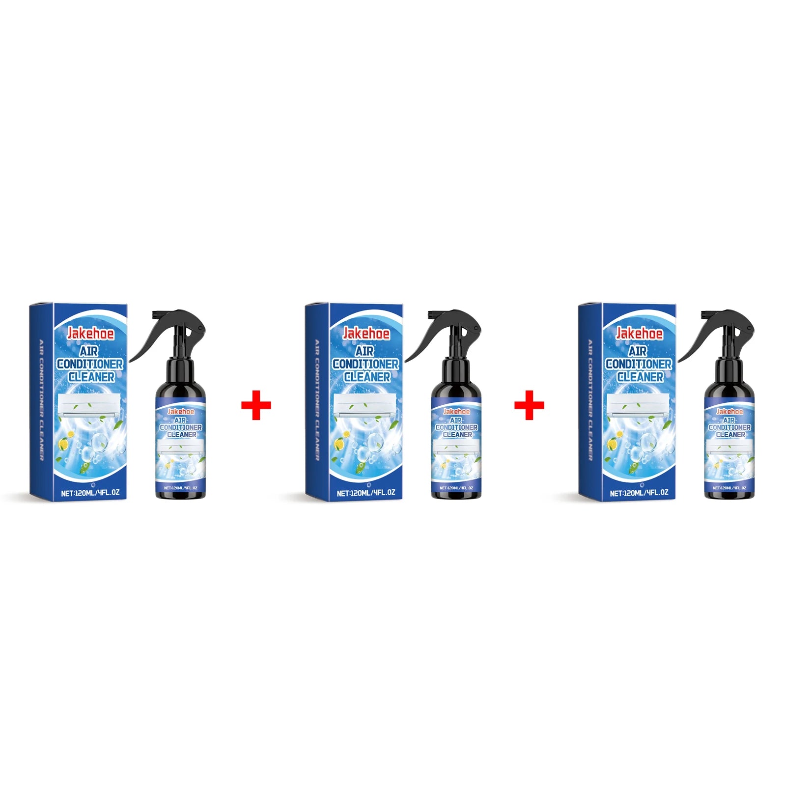 Air Conditioning Cleaner Spray Powerful Cleaning Internal Dust Bacteria Remove Dirt Eliminating Odor Foam Spray Deodorizer 120ml Oasis Select 3 X120ml boxed
