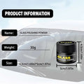Car Glass Polishing Powder Detergent Glasses Scratch Remover Window Cleaner auto Glass Cleaning Powder Safe Windshield Polish Oasis Select with wool wipe