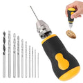 Hand Drill Set Woodworking Drilling Tools Mini Hand Drill Tool Portable Tool Set For Models Hobby DIY Jewelry Craft Hand tools Oasis Select Set