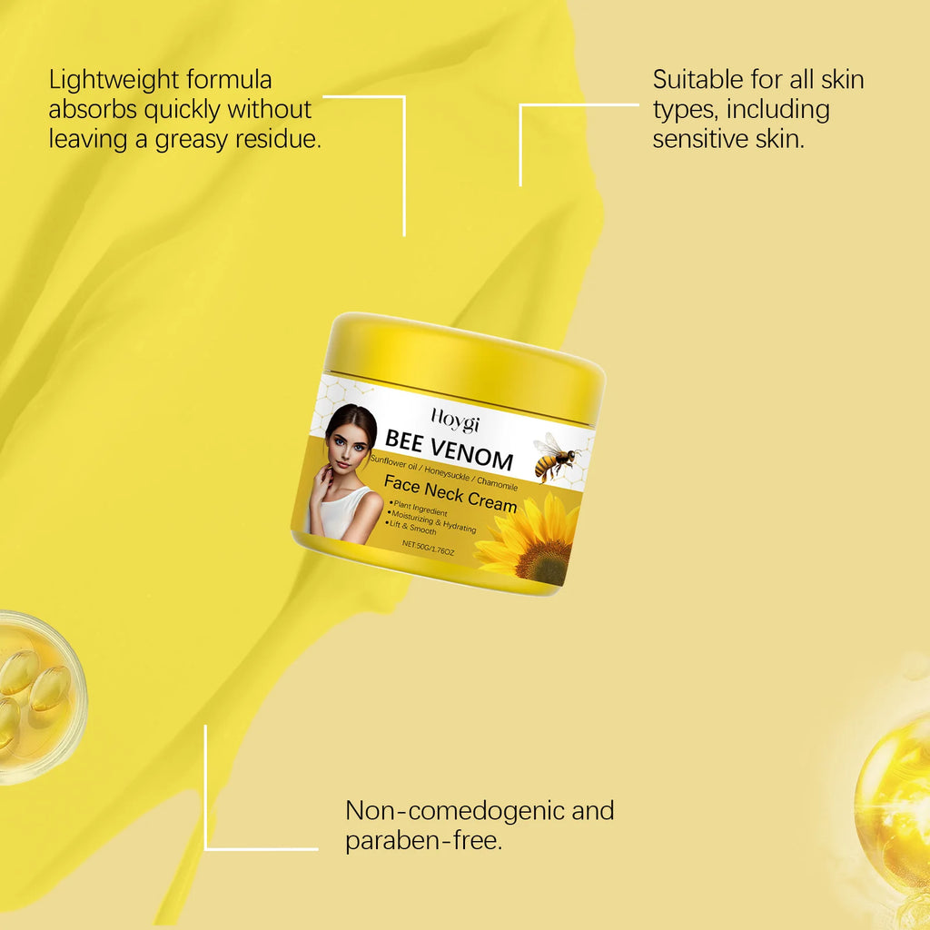 Hoygi Bee Venom Face Cream – Hydrating, Soothing & Brightening