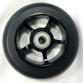 100mm Scooter Wheels Replacement with Bearings Aluminum Wear-Resistant PU Stunt Scooter Parts Kick Scooter Accessories 2pcs/set Oasis Select B 100x24mm