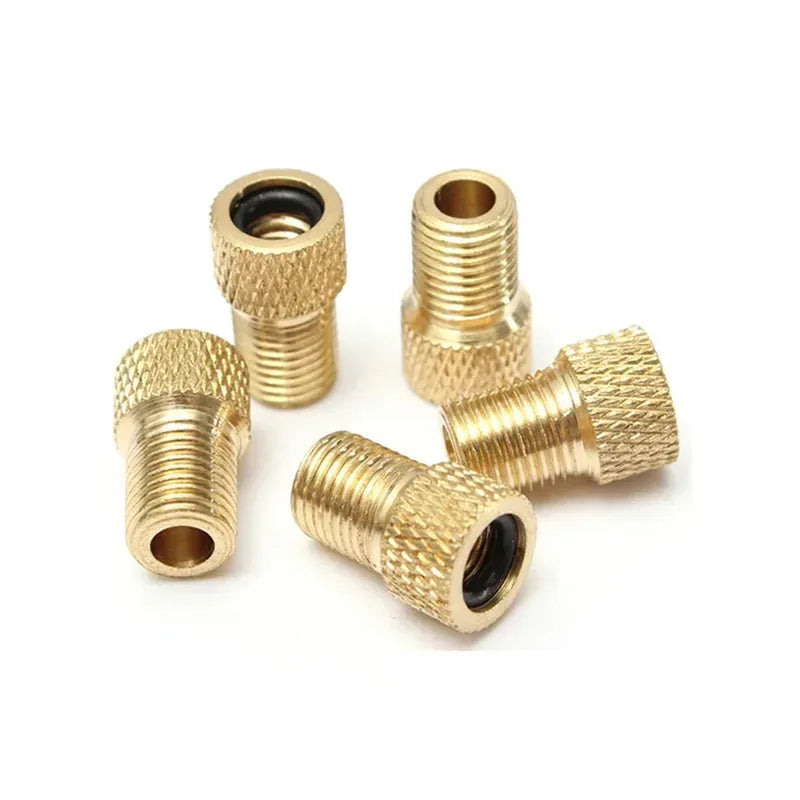 2/8/16Pcs Bicycle Valve Adapter Cap Presta To Schrader Adapter French Valve Bike Nozzle Inflator Nipple Mtb Bicycle Accessories Oasis Select