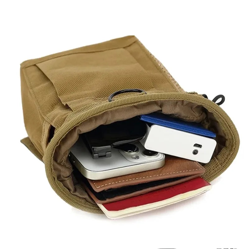 1pcs Tactical Waist Bag Outdoor Multifunctional Portable Practical Storage Bag Camping Accessory Sports Cheat Oasis Select