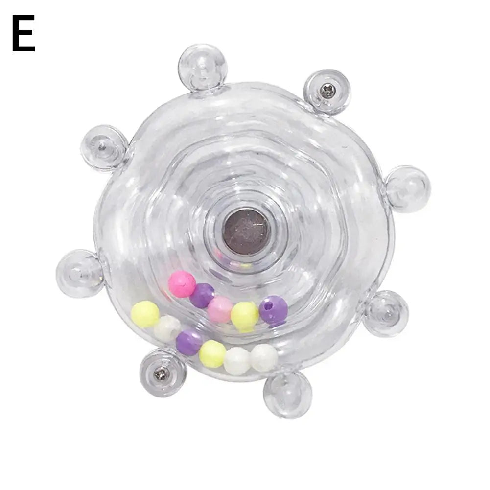 Parrot Wheel Parrot Interactive Toy Bird Turntable Hang Toys Sounding Ball Toys Stand Playing Cage Accessories Pet Supplies Bird Oasis Select transparent