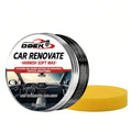 Car Interior Plastic Polish & Dashboard Restoration Wax