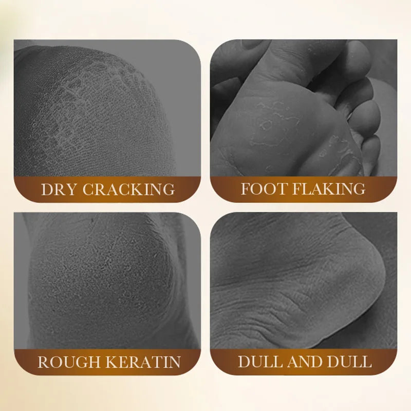 BIOAQUA White Rice Foot Peel Mask – Exfoliate & Moisturize Foot Peel Mask Oasis Select