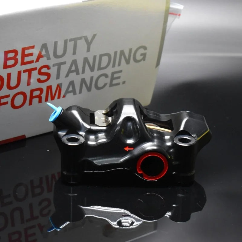 Motorcycle electric motorcycle 484 brake caliper 7075 aluminum alloy hard oxidation 100MM and 108MM Oasis Select 100 the left