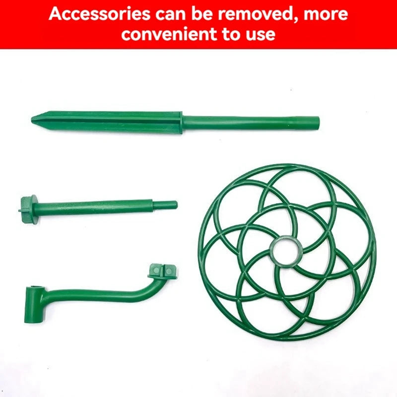 WISH Sunflower Flower Support Stand Three-Layer Plant Support Rack For Climbing And Grafting Oasis Select