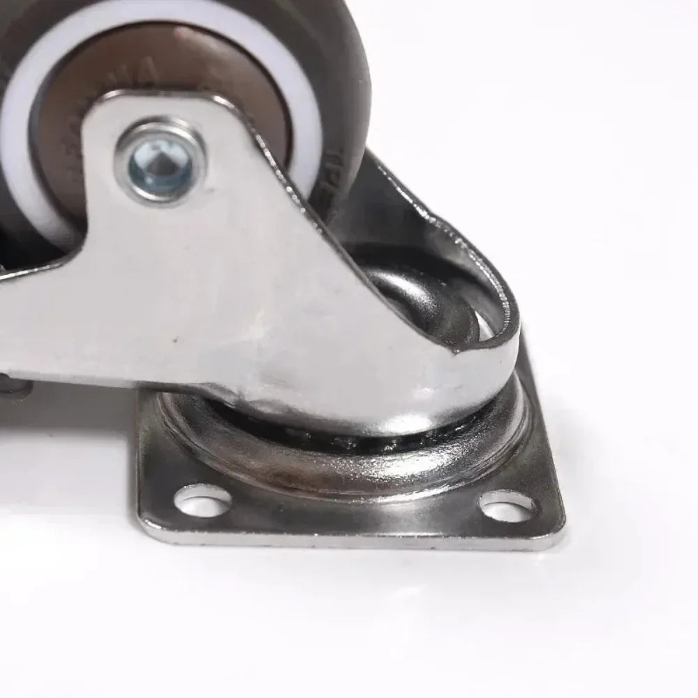 Caster Wheels 2 Inch, Heavy Duty Furniture Casters Set of 4,Rubber Castors No Noise,Designed for Desk,TV Stand,Coffee Table Oasis Select