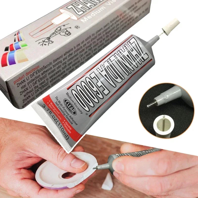 Glue for Rhinestones Crystal DIY Craft Tool Needles Epoxy Adhesive Strong for Jewelry Crafts Fix Glue Home Welding FluxesTools Oasis Select