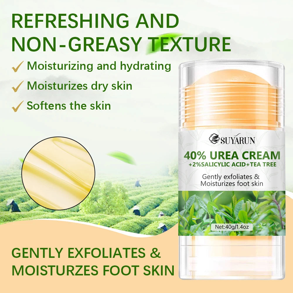 SUYARUN Salicylic Acid Tea Tree Stick – Face & Foot Exfoliator