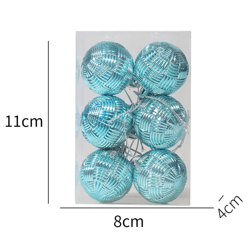 Baubles Mixed Christmas Balls Adapter Tool Xmas Tree Assembly Decoration Fitting Home Ornament Party High Quality Oasis Select Blue China Mainland