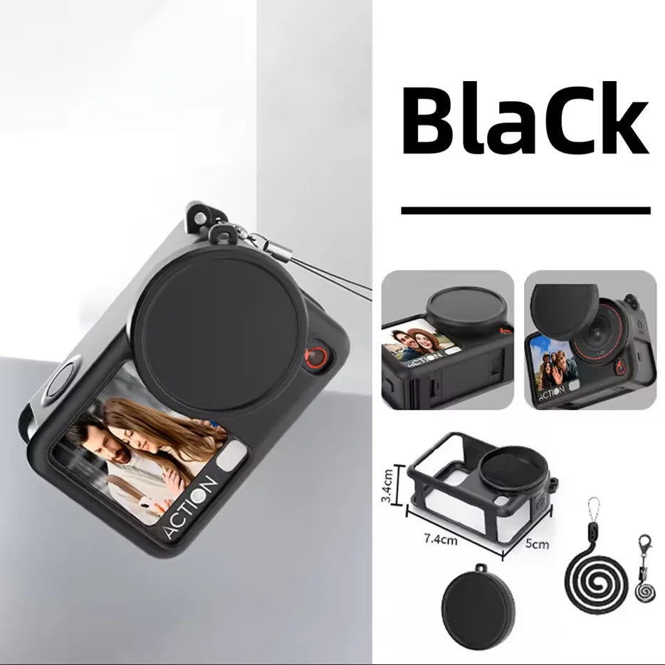 DJI Action 6 Hard Shell Case & Accessories Kit | EVA Carry Bag