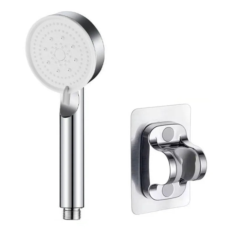 Showerhead bathroom portable heads showers showerhead common interface replete for shower accessories five modes multi color Oasis Select Silver suit A