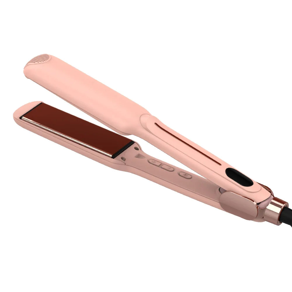 URGGU 2-in-1 Hair Straightener & Curling Iron | Infrared Ion