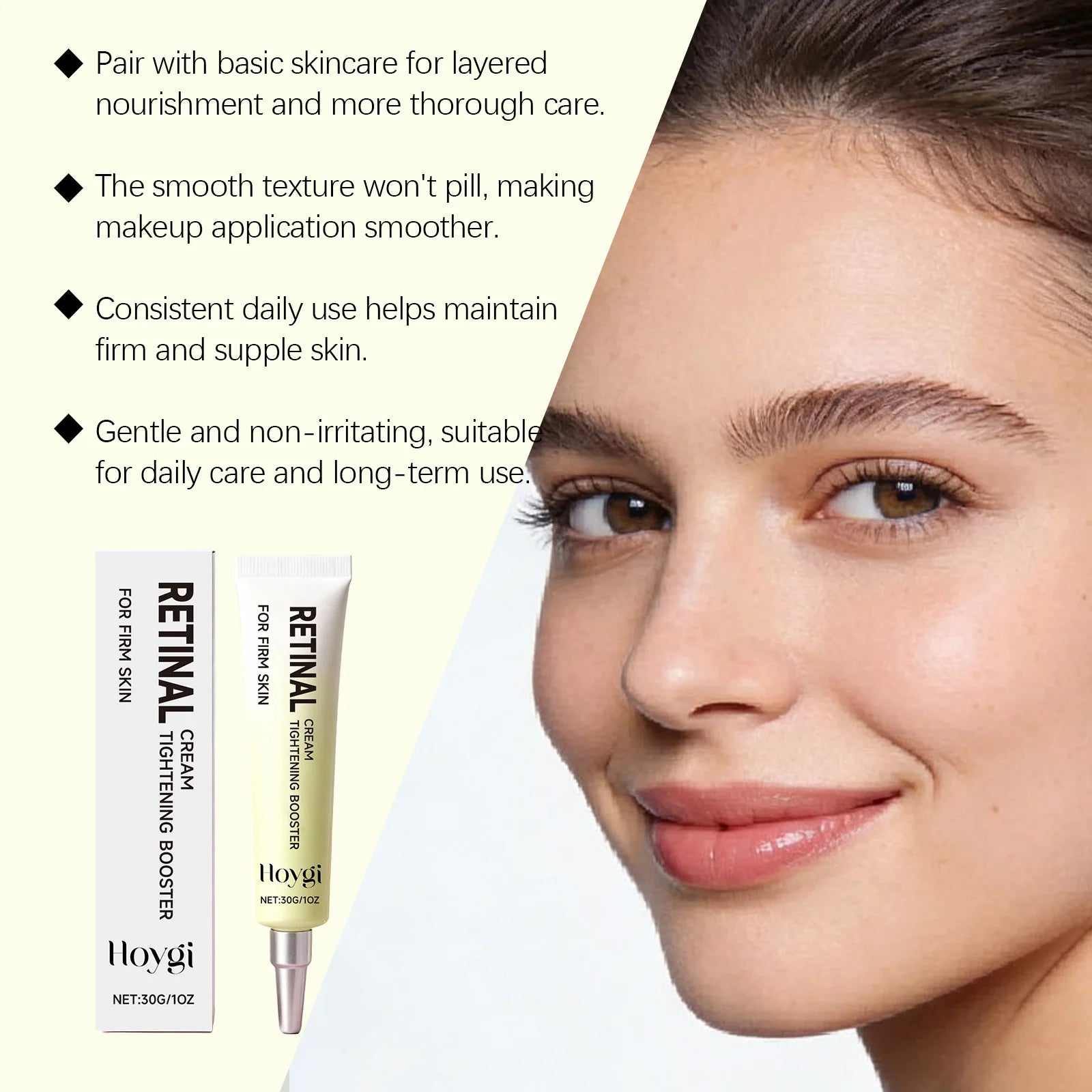 Retinol Face Cream – Hydrating, Smoothing & Radiant Skin Retinol Face Cream Oasis Select
