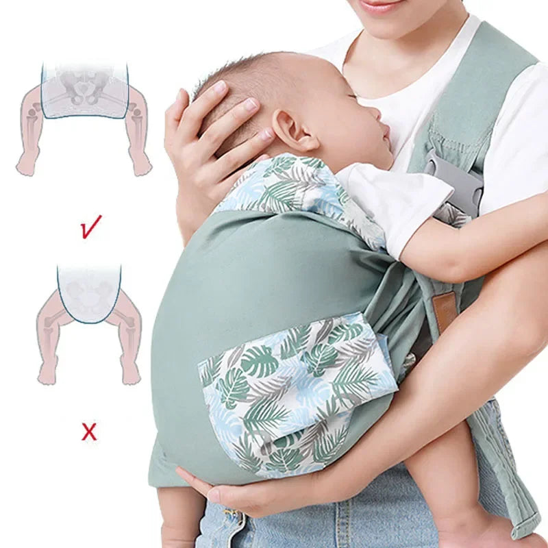 Baby Wrap Newborn Sling Dual Use Infant Nursing Cover Carrier Mesh Fabric Breastfeeding Carriers Up Baby Carrier Backpack 0-36M Oasis Select