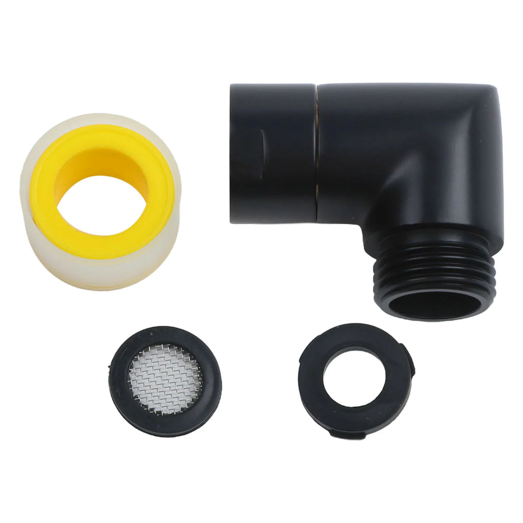 G1/2 Shower Head Elbow Brass Angle Female & Male Thread 90-Degree Hand Shower Top Spray Elbow Bathroom Accessories Oasis Select