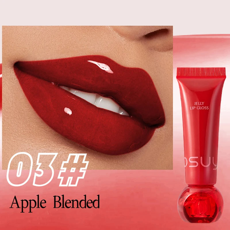 Moisturizing Jelly Lip Gloss – Waterproof & Non-Stick Lip Gloss Oasis Select 03 Apple Blended