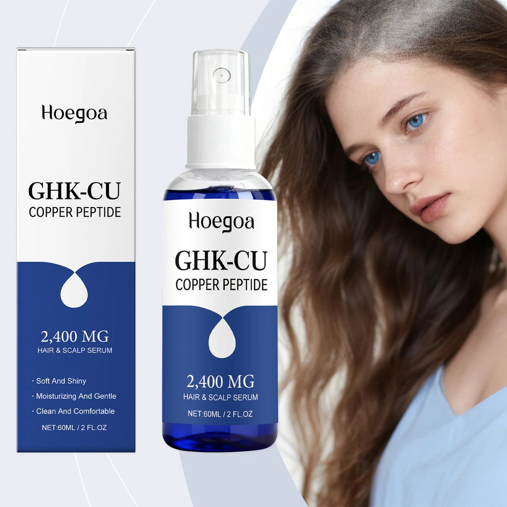 HOEGOA Copper Peptide Hair Growth Serum – Anti Hair Loss Hair Growth Serum Oasis Select