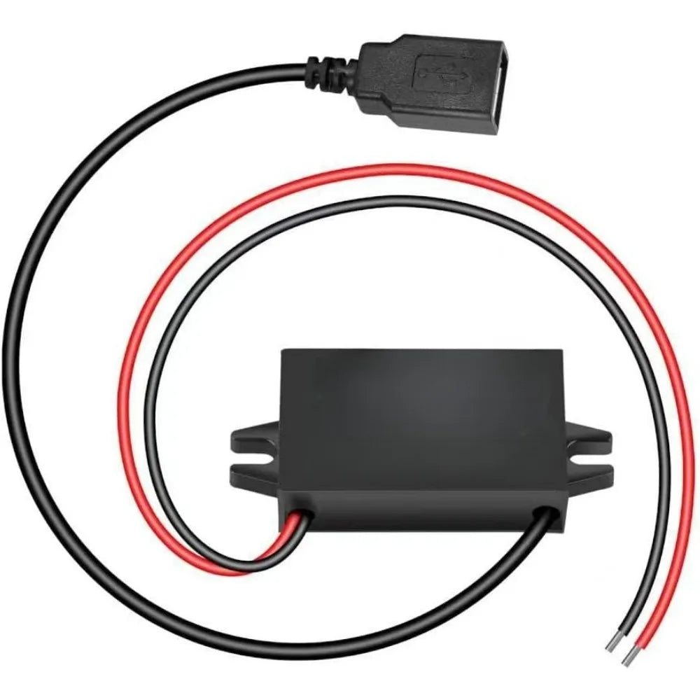 DC To DC 12V 24V Step Down To 5V 3A 15W USB Female Converter Adapter Buck Module For GPS Navigation Car Recorder Electronic Dog Oasis Select 12V 24V to 5V 3A