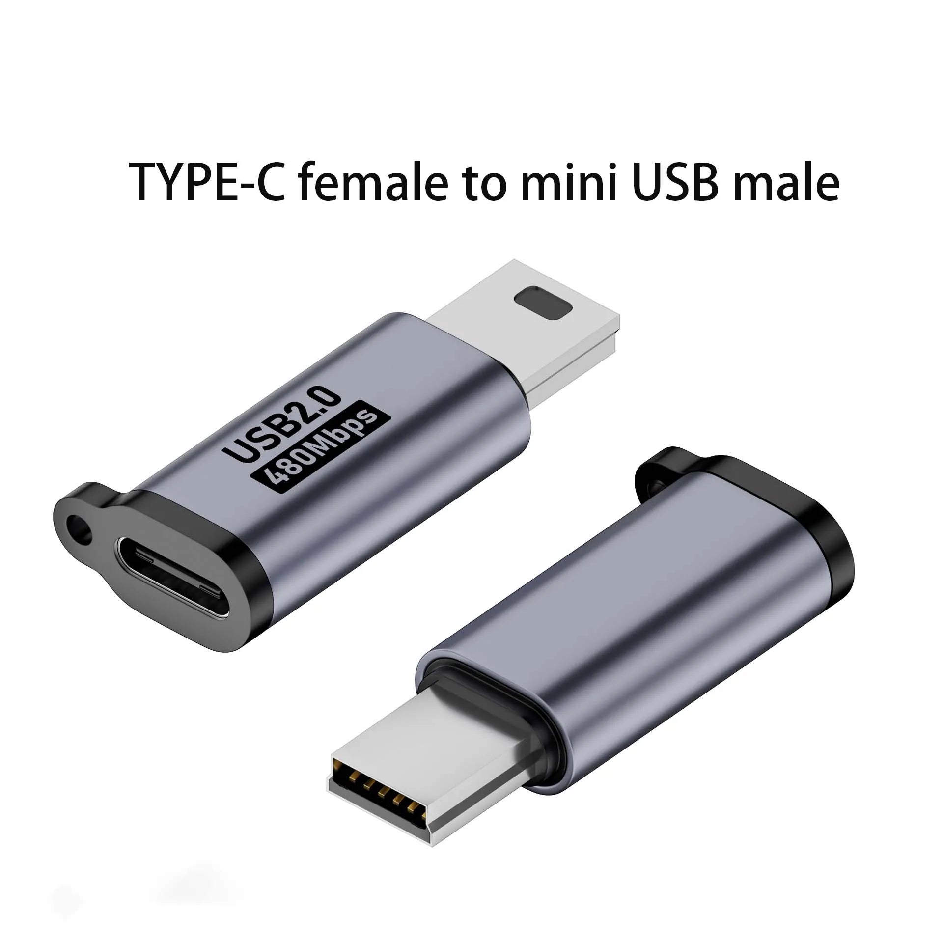 USB Adapter – Micro USB, Type-C & Mini USB Female Converter USB Plug Adapter Oasis Select Type C to mini USB