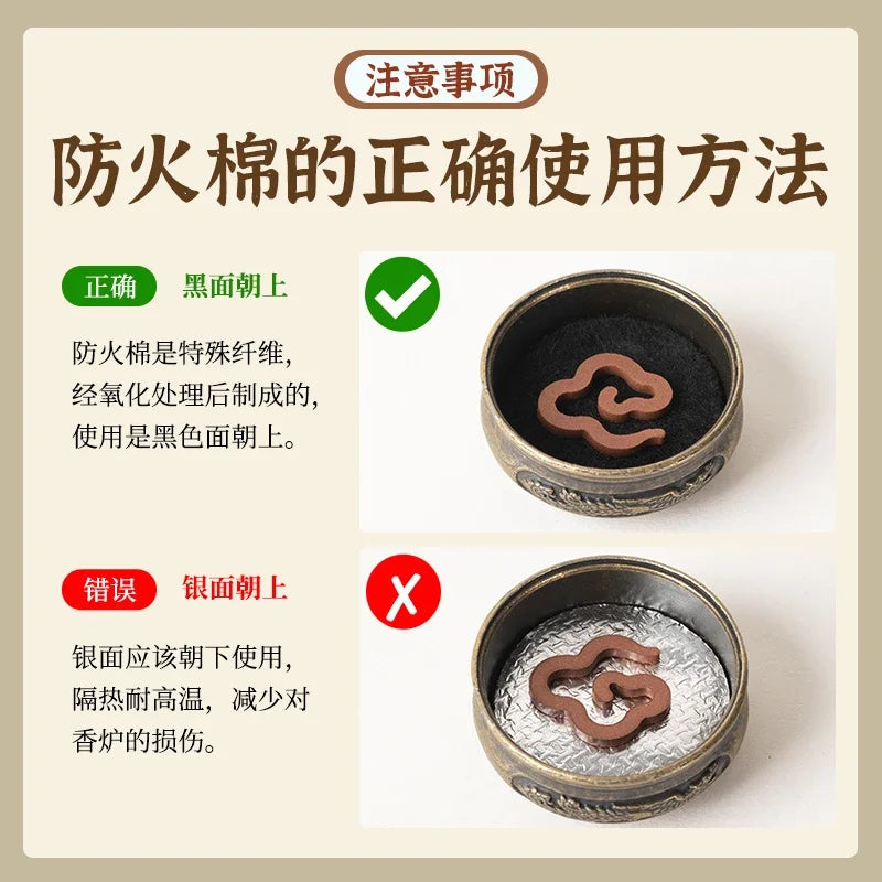 Welcome Pine Incense Burner Decoration Household Indoor Hanging Incense Burner Chinese Retro Censer Oasis Select