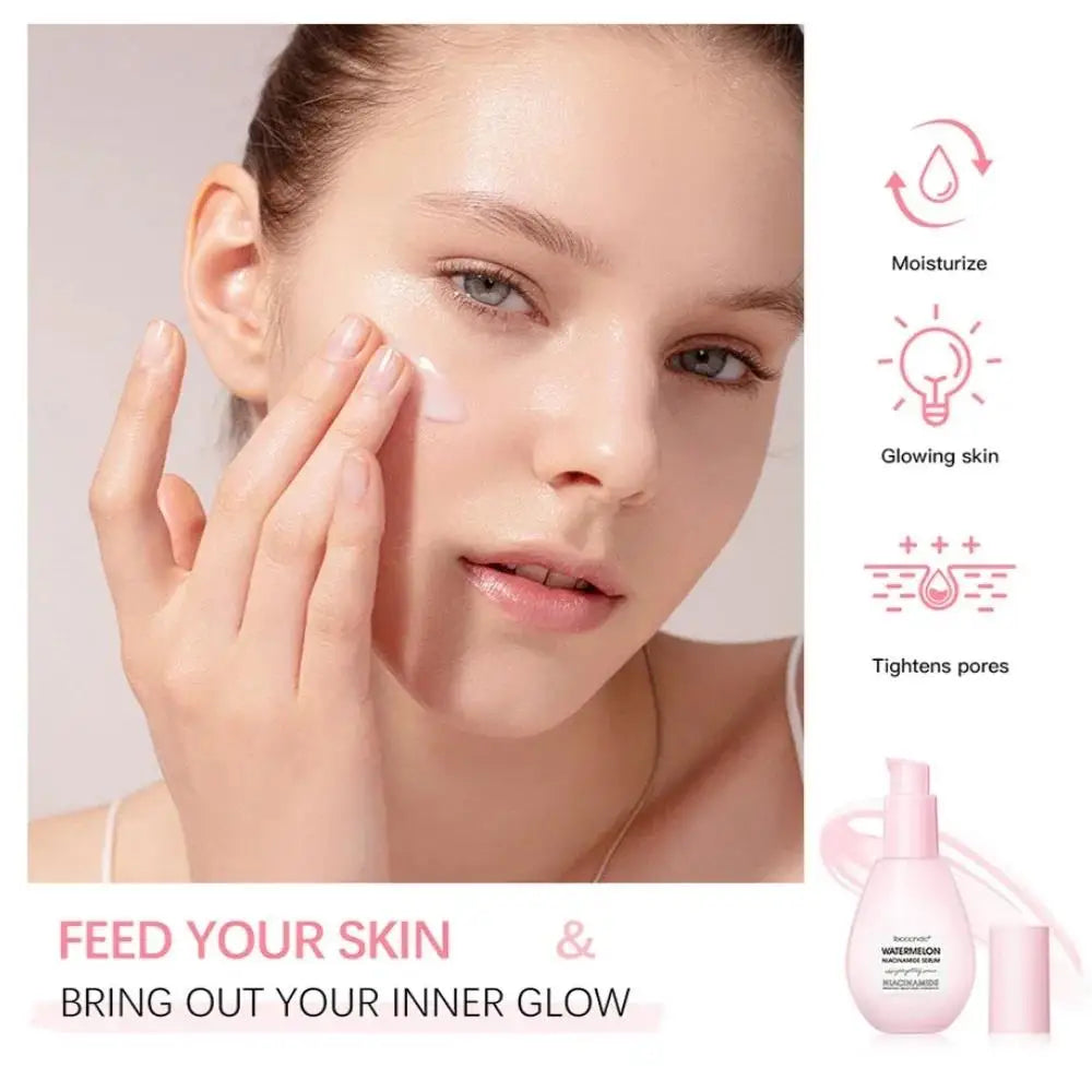 Watermelon Niacinamide Face Serum – Pore Minimizing & Brightening