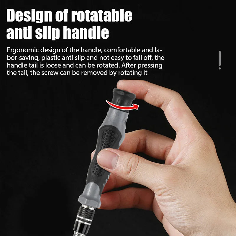115 in 1Multifunctional Screwdriver Set Computer PC Mobile Phone Equipment Repair Screw Driver Insulation Manual Household Tools Oasis Select