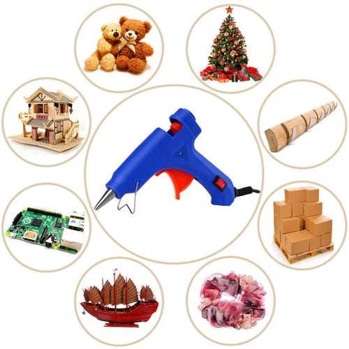 3/1PCS Hot Melt Glue Gun20W Hot Melt Glue Gun Using Glue Stick for DIY Handicrafts, Arts and Crafts, Christmas Gifts, Quick Home Oasis Select