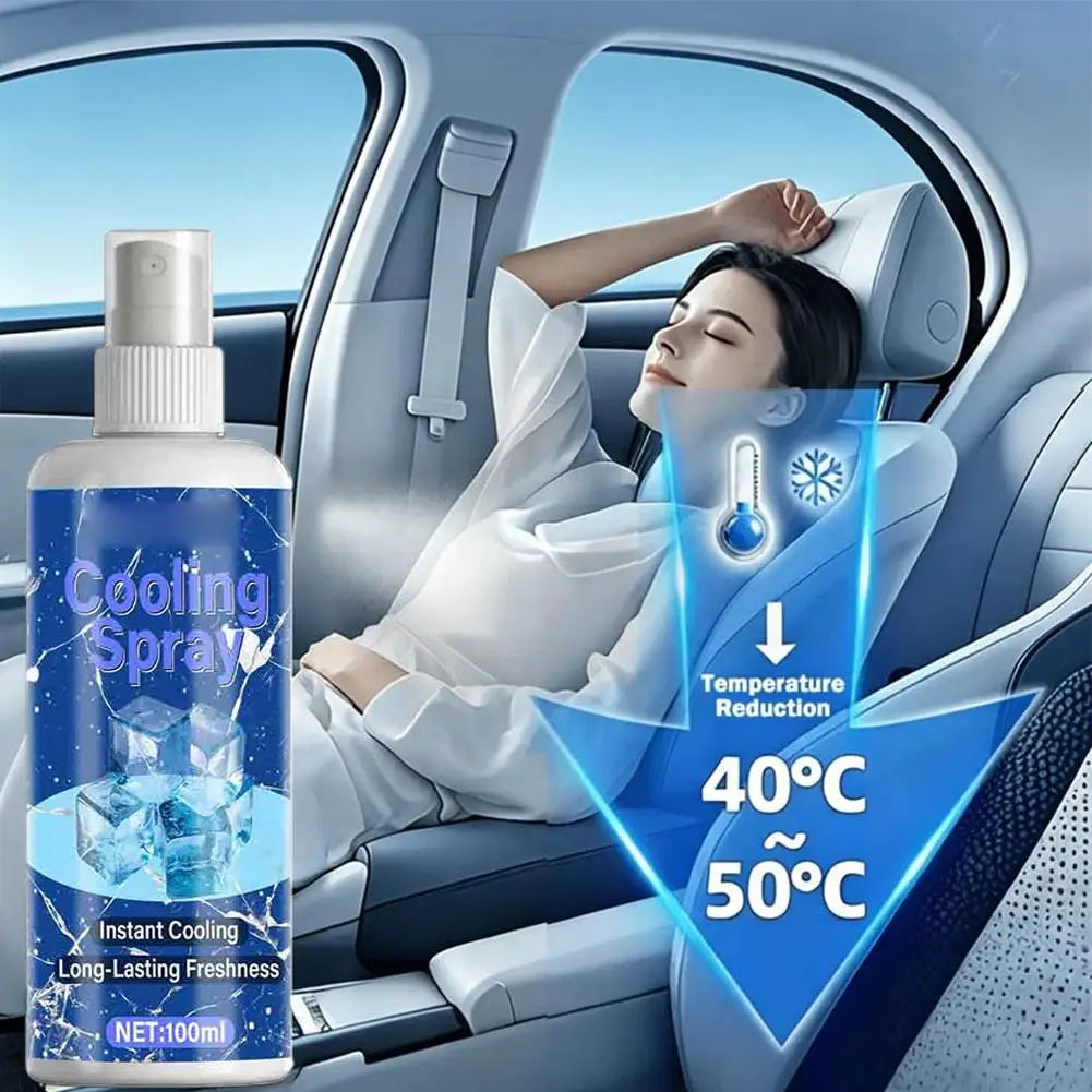 100ml Summer Cooling Body Mist Spray – Portable Ice Feeling