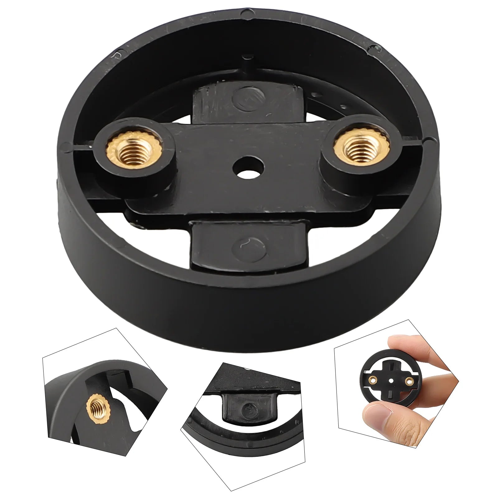 Base For Garmin Cycle Computers & GPS Accessories Bicycle Bike Computer Bracket Mount Female Seat Repair Parts Oasis Select