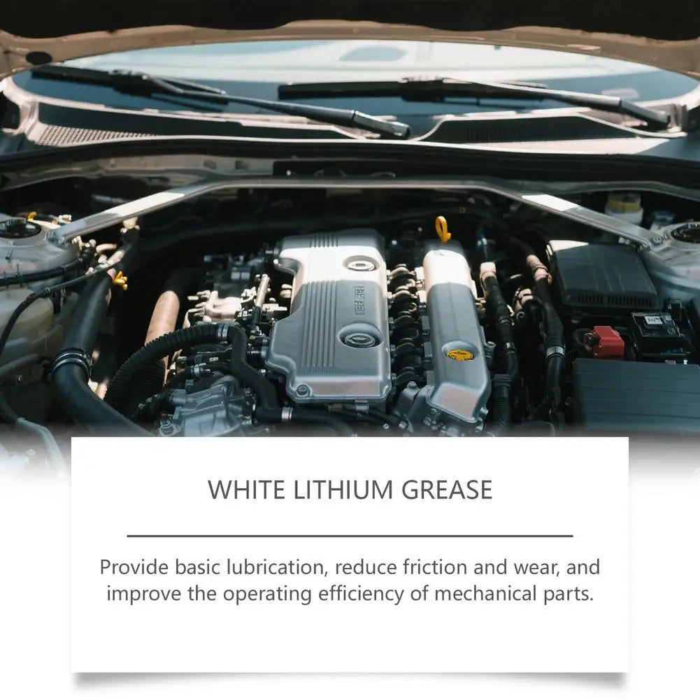 White Lithium Grease – High-Temp Auto & Vehicle Lubricant Automotive Grease Oasis Select