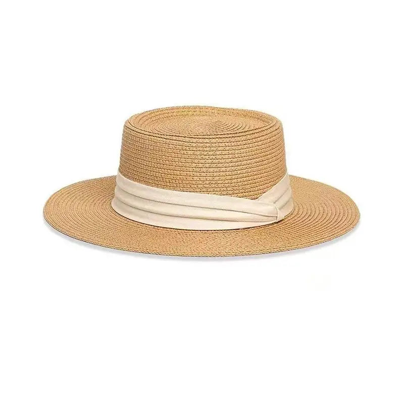 Women Straw Sunscreen Cap 모자 썬캡 비치모자 очки солнцезащитные женск Gorros Foldable UV Protection Outdoor Oasis Select A2