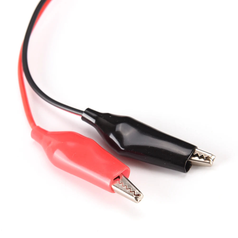 Hot Sale DC 5.5mm x 2.1mm DC Female/Male Jack Connector to 2 Alligator Clip Power Cable A Oasis Select