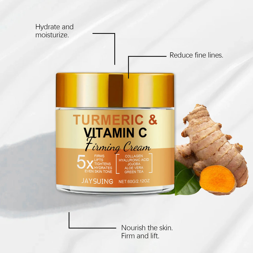 Turmeric Vitamin C Firming Face Cream – Anti-Aging 60g Anti-Aging Face Cream Oasis Select