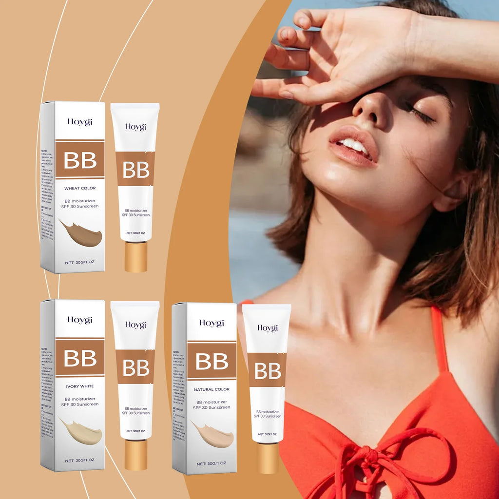 Hoygi SPF30 BB Cream – Oil-Free, Full Coverage Tinted Sunscreen BB Cream SPF30 Oasis Select