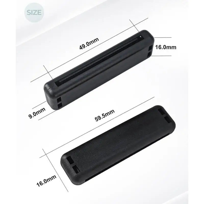 Universal Seat Belt Adjuster Clip Car Safety Belt Stopper Buckle Clamp Limiter Seat Belt Anti-skid Fixing Limiter Car Accessory Oasis Select 2Set