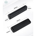 Universal Seat Belt Adjuster Clip Car Safety Belt Stopper Buckle Clamp Limiter Seat Belt Anti-skid Fixing Limiter Car Accessory Oasis Select 2Set