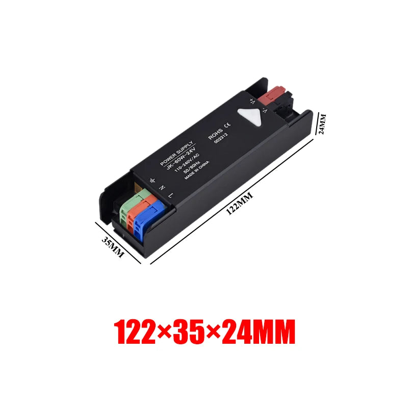 12V 24V Power Supply AC 220V TO DC 12V 24V Power Supply 60W 100W 200W 300W 400W Transformer 220V TO 12V 24V For LED Strip Lights Oasis Select 60W 12V