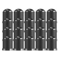 Valves Waterproof Bolt-In O Rubber Ring Airtight Seal Tyre Stem Air Caps Car Tire Valve Stem Caps Dustproof Caps Dust Cover Oasis Select 20PCS