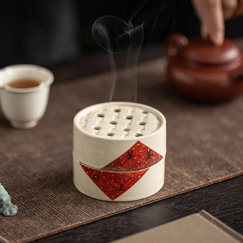 Fortune Themed Incense Burner for Home Ideal for Creating Pleasant Ambiance and Adding Festive Charm To Living Spaces Oasis Select