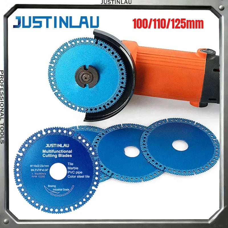 100/110/125mm Ultra Thin Saw Blade Ceramic Tile Glass Cutting Disc Angle Grinder with Composite Multifunctiona Cutting Saw Blade Oasis Select