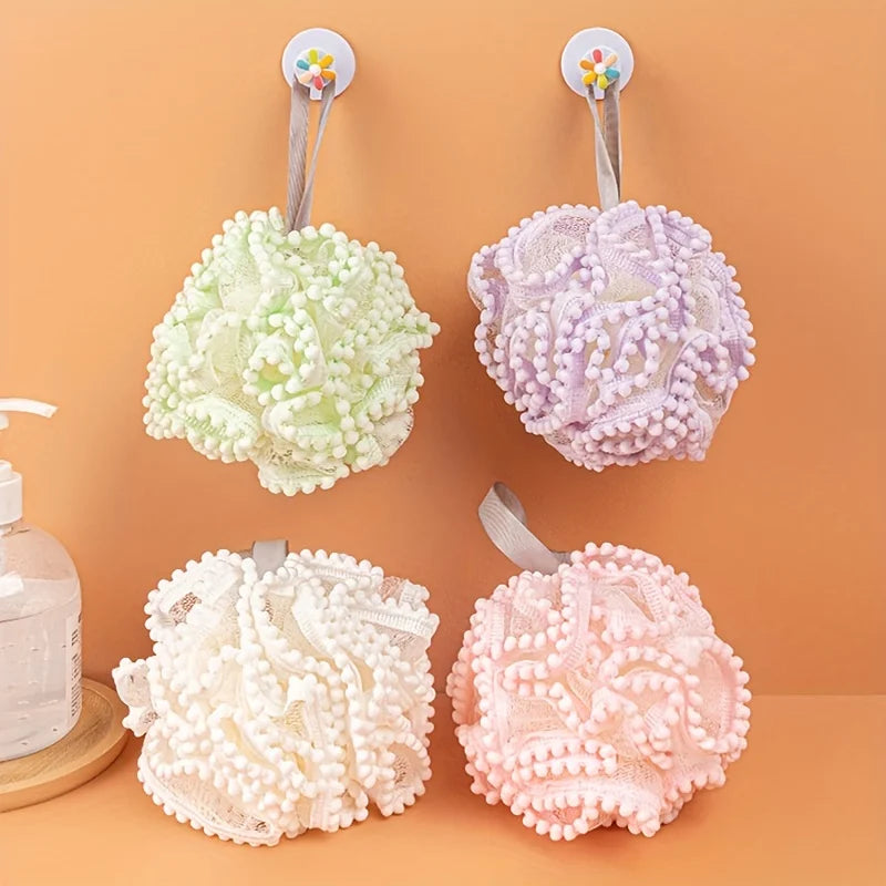 4Pcs Bath Ball, Bath Flower, Bath Products 4 Colors Oasis Select