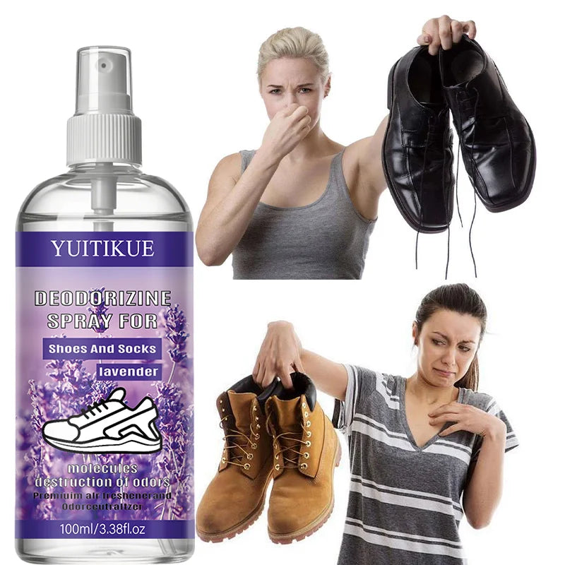 YUITIKUE Lavender Shoe & Sock Deodorizer Spray 100ml