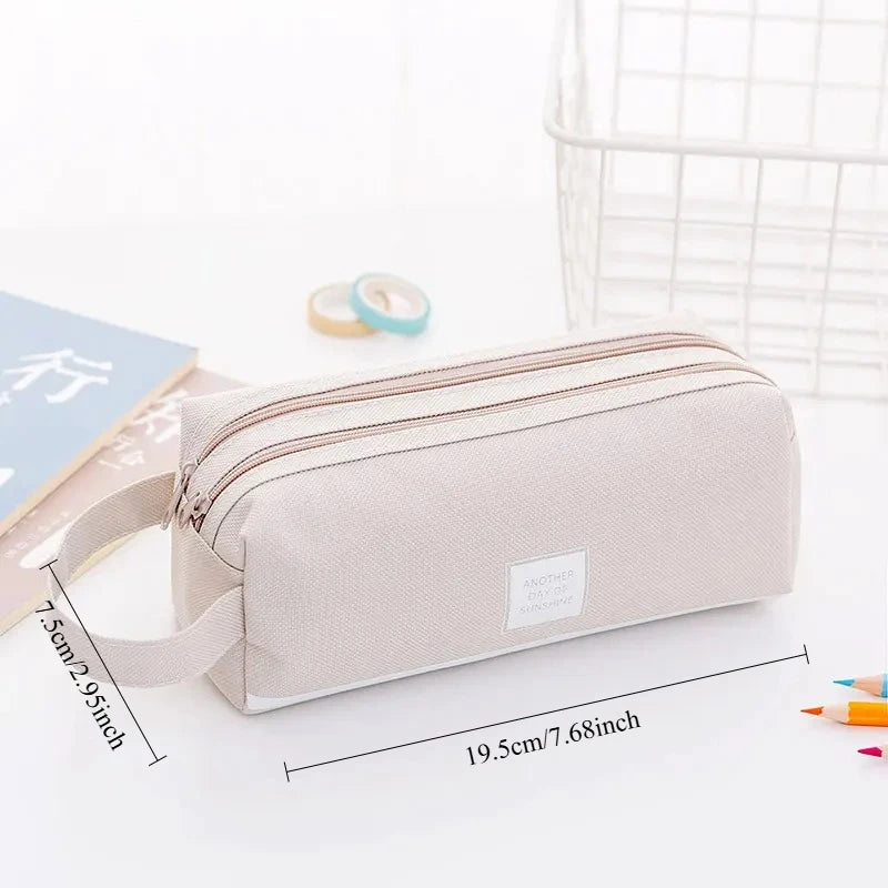 Large Capacity Pencil Case Kawaii Stationery Organizer School Office Supplies Back To School Pencil Boxes for Girls Boy Oasis Select