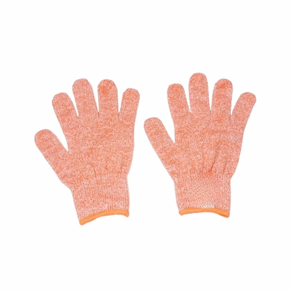 5 Level Anti-cut Gloves HPPE Stab Resistant Safety Work Gloves Professional Wear-Resistant Labor Protection Gloves Oasis Select Orange S