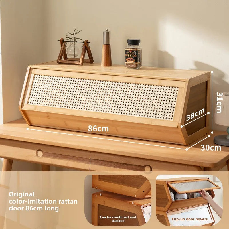 Bookshelf Shelf Floor-to-ceiling toy storage Book cabinet Locker Living room can be stacked Modular combination lattice cabinet Oasis Select ST 86 long primary